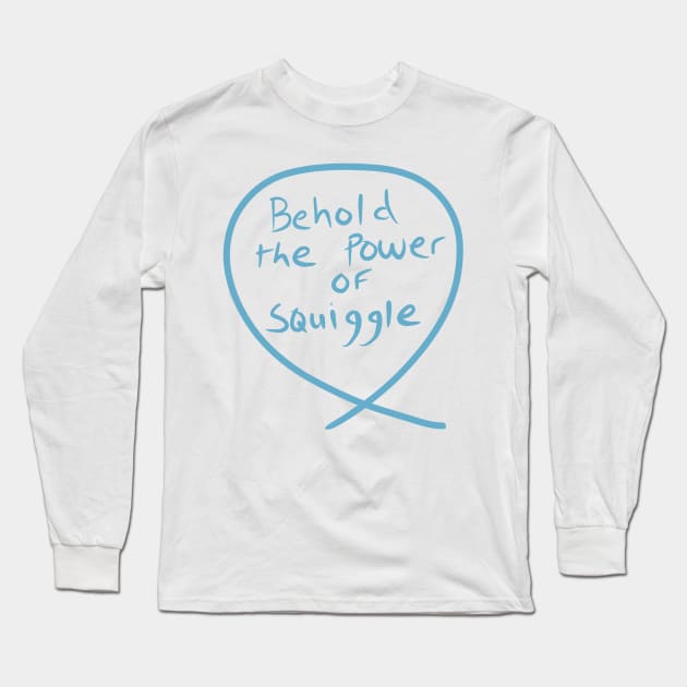 #5 The squiggle collection - It’s squiggle nonsense Long Sleeve T-Shirt by stephenignacio